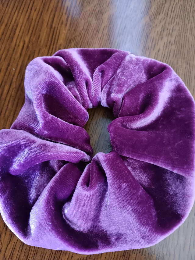 ChouchouChouchou Cheveux Élastique Velours Violet 