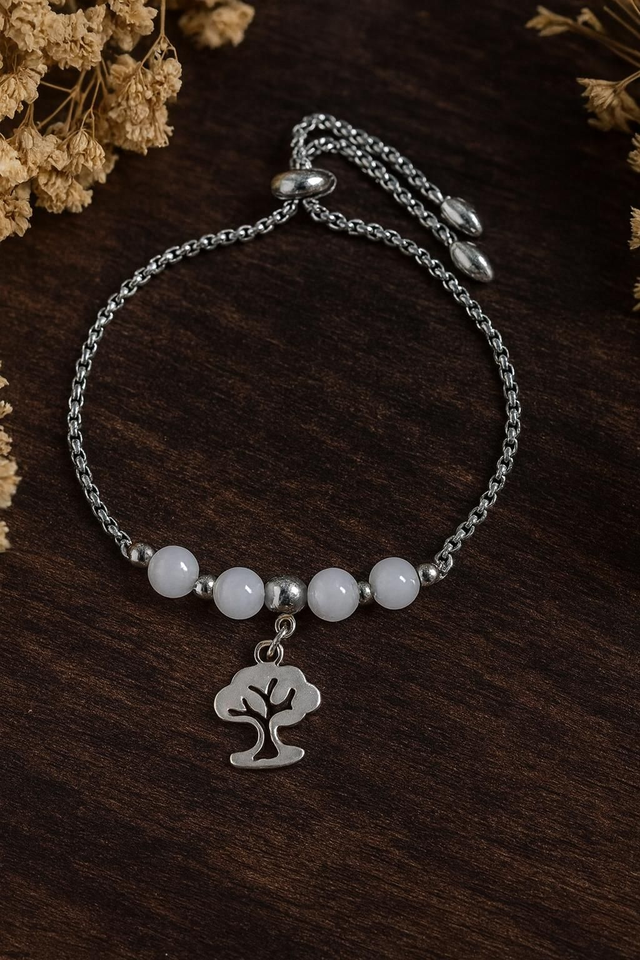 Bracelet Coulissant Pierre De Lune -