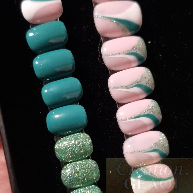 LILOU GREEN LITTLE CARRÉ XS