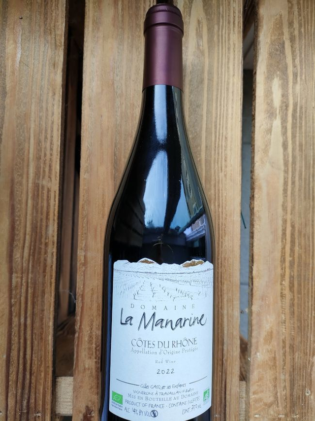 La Manarine 2022 - Rouge Sec Tranquille - Domaine La Manarine (Gilles Gasq)