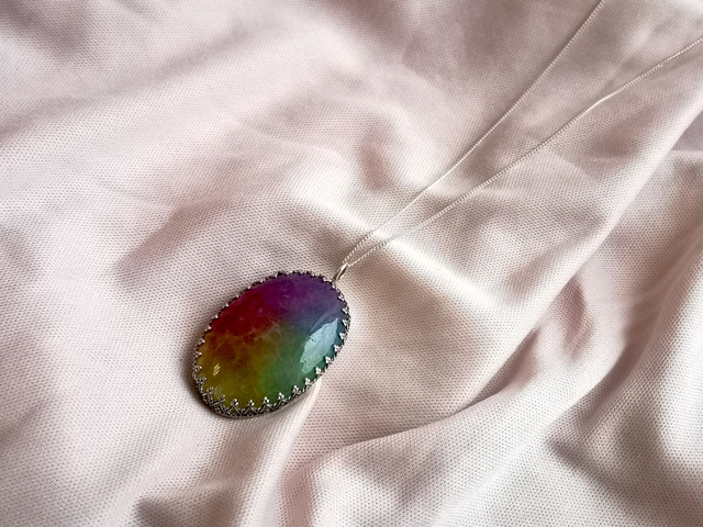 Rainbow Quartz Pendant