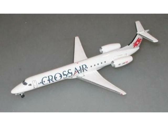 Crossair Embraer ERJ-145 (HB-JAB), 1:400 Phoenix