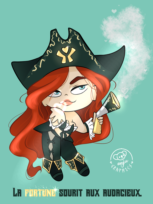 Fanart Chibi Miss Fortune