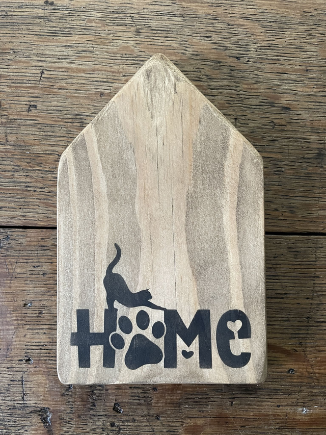 House Wooden Signs