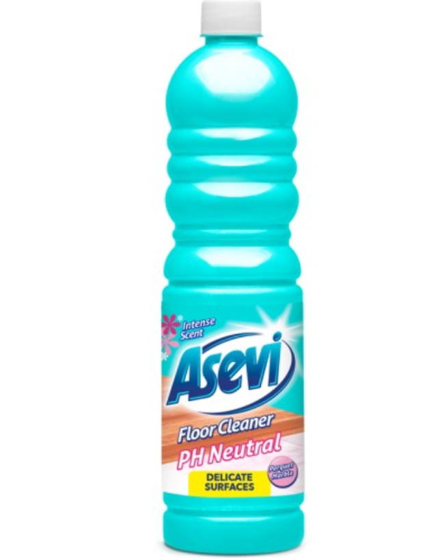 Asevi Floor Cleaner Concentrated - 1L - Light Blue PH Neutral 