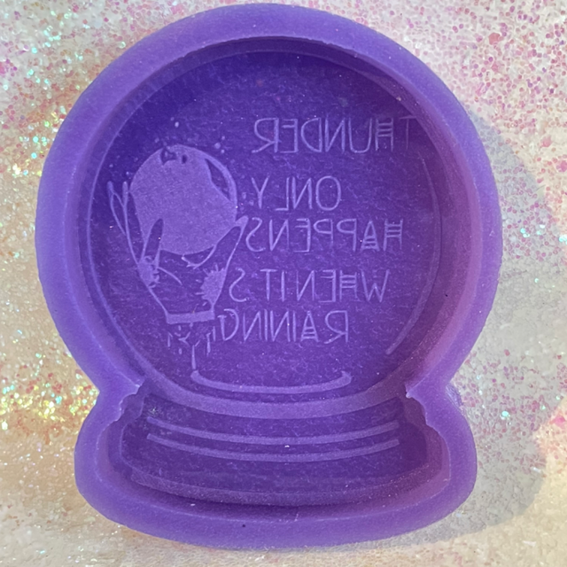 Thunder Only Happens Silicone Mould 