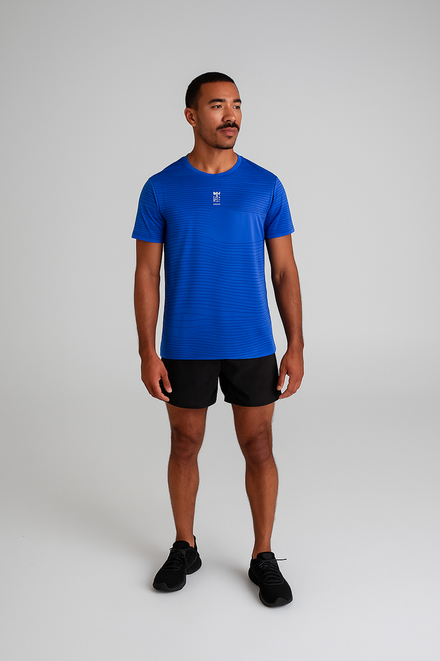 T-shirt Sport Tech MVP MARIJO Bleu