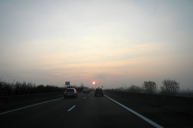 Sur la route, au bout de la nuit - On the road, at the end of the night - n°12