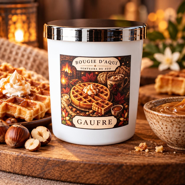 Bougie parfumée Gaufre – 150 g