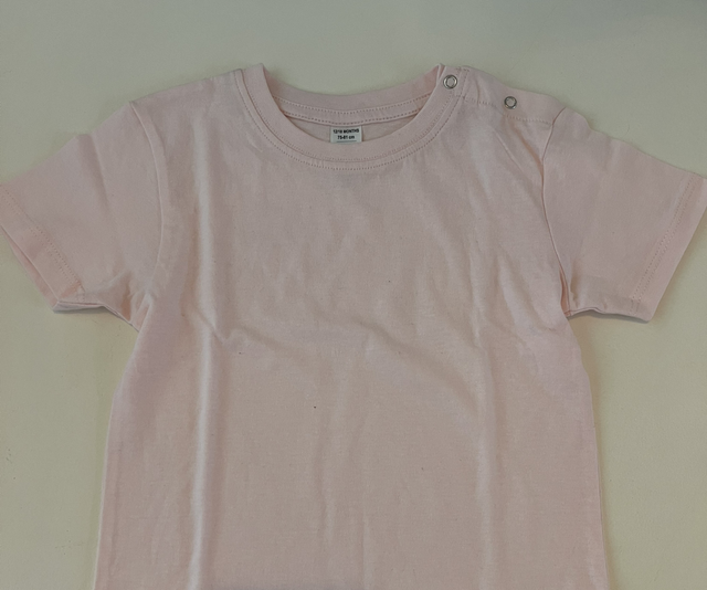 Roze shirt - 12/18 maand