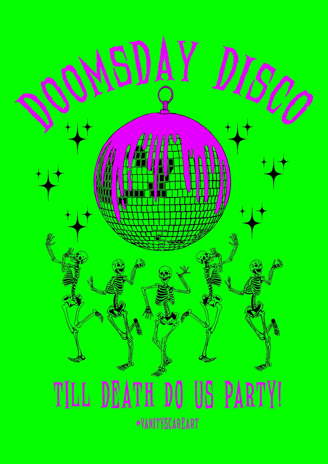 Doomsday Disco A4 Print 