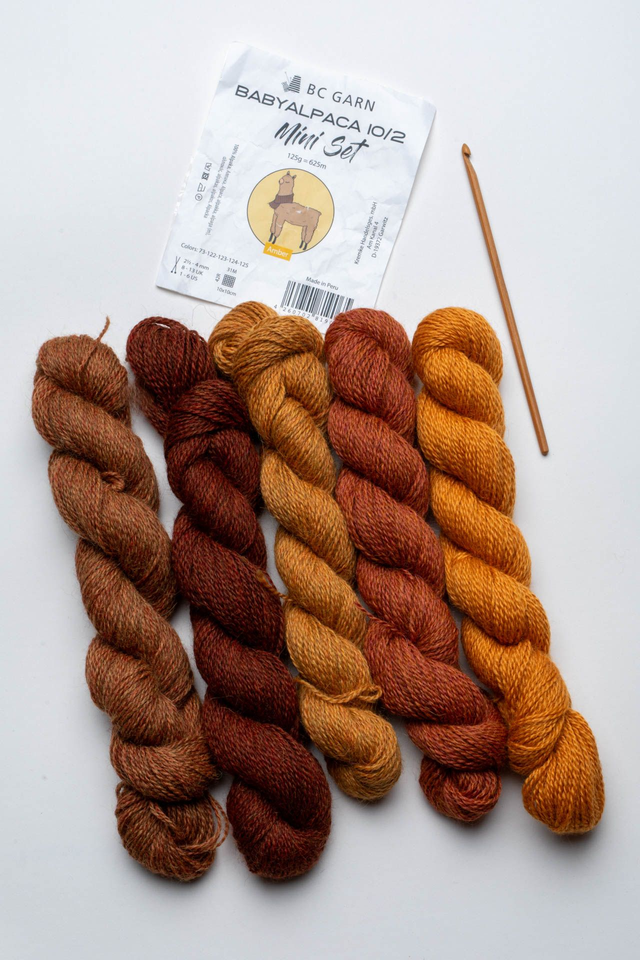 BC Garn Baby Alpaca 10/2 Set 125g 