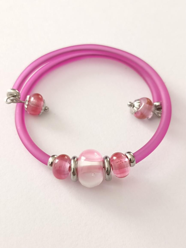 Bracelet Girly en verre 