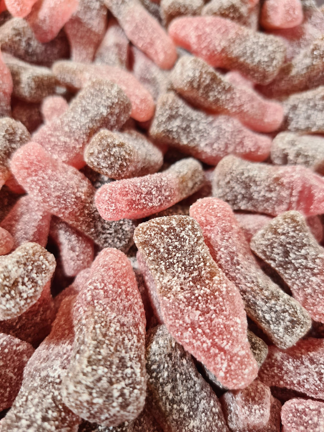 Bouteilles COLA CHERRY  100g
