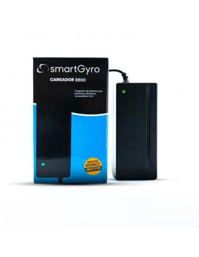 SMARTGYRO CARGADOR 3600 PARA PATINES DE 36V