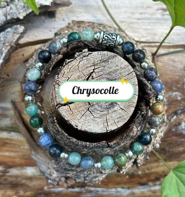 Bracelet de Chrysocole 