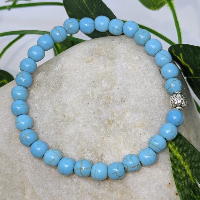 Bracelet "Turquénite" 6mm BR-105