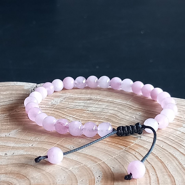 Bracelet ajustable en Kunzite