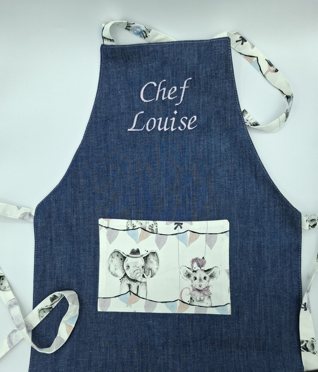 Tablier enfant personnalisé