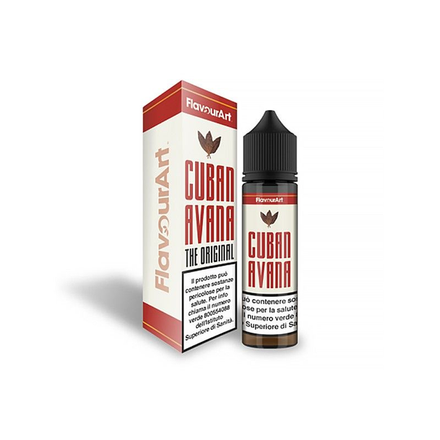 FLAVOURART The original Cuban Avana SHOT 20/60 20ml EAN8058611791741