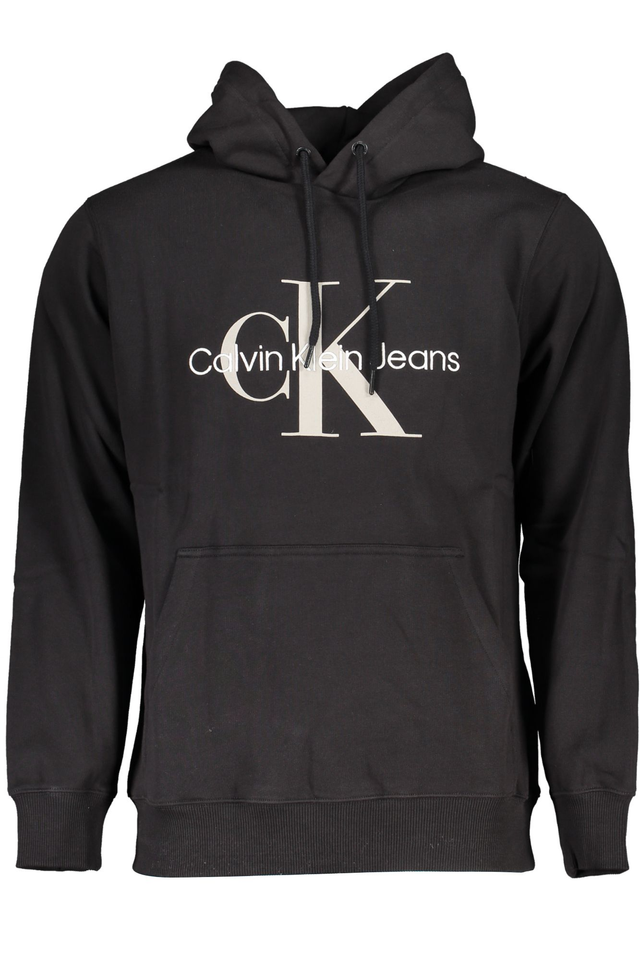 CALVIN KLEIN FELPA SENZA ZIP UOMO NERO