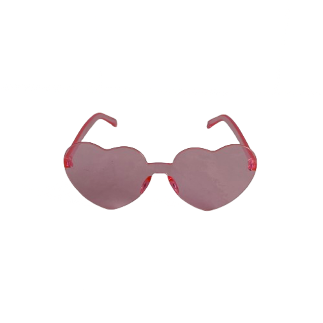 Lunette Coeur Rose 