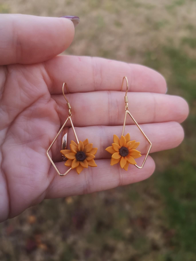 Collection Florale Vent d'automne - Boucles d'oreilles Linda