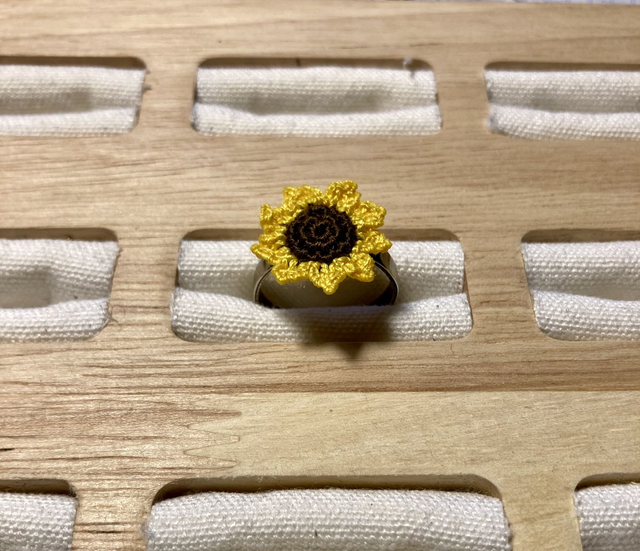 Bague tournesol
