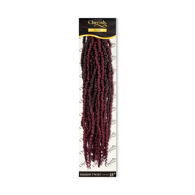  Cherish Bulk - Passion Twist 18 (Col.  CHERRY WINE)