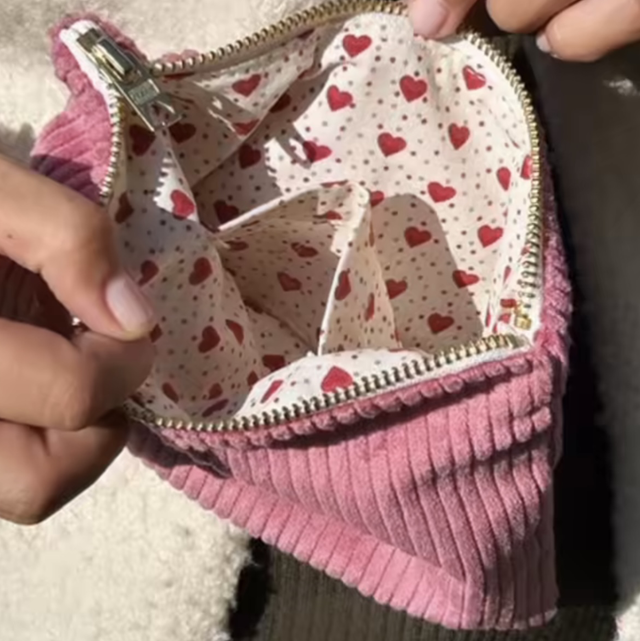 Grande Pochette velours 