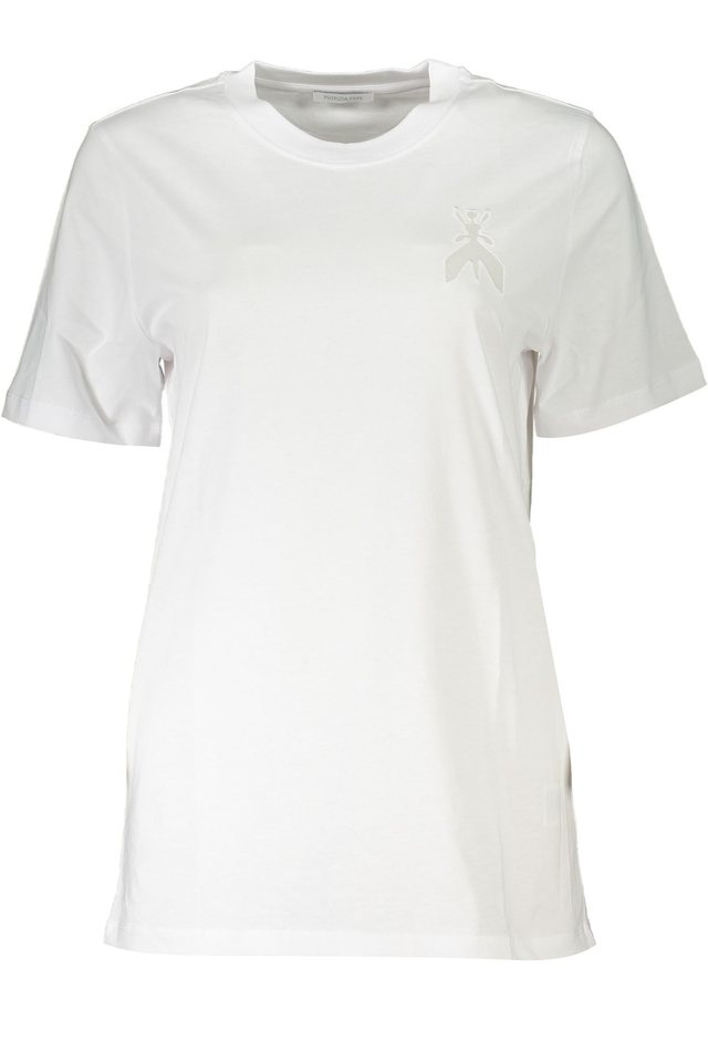 PATRIZIA PEPE T-SHIRT MANICHE CORTE DONNA BIANCO