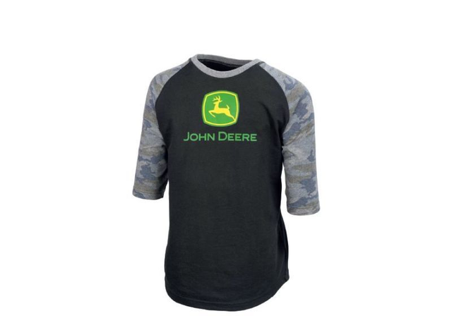 John Deere Shirt mit halblangen Ärmeln für Jugendliche