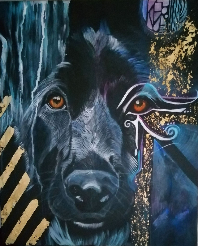 Les Larmes d'Anubis oeuvre originale