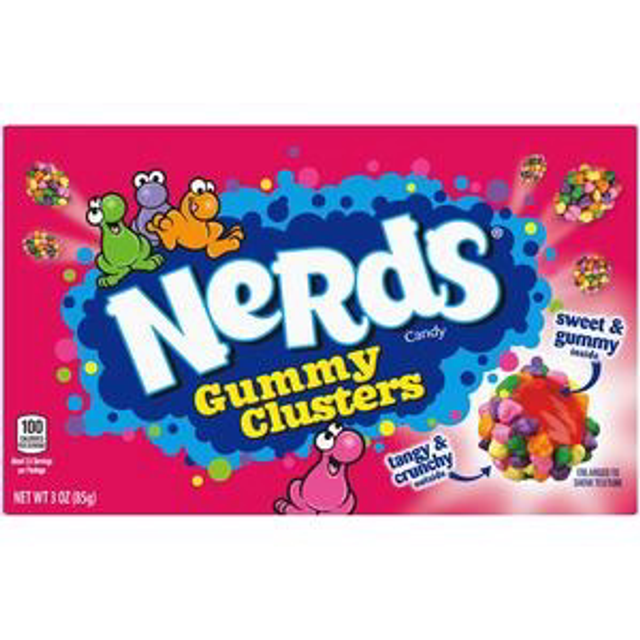 Nerds Gummy Clusters Theatre box (85g)