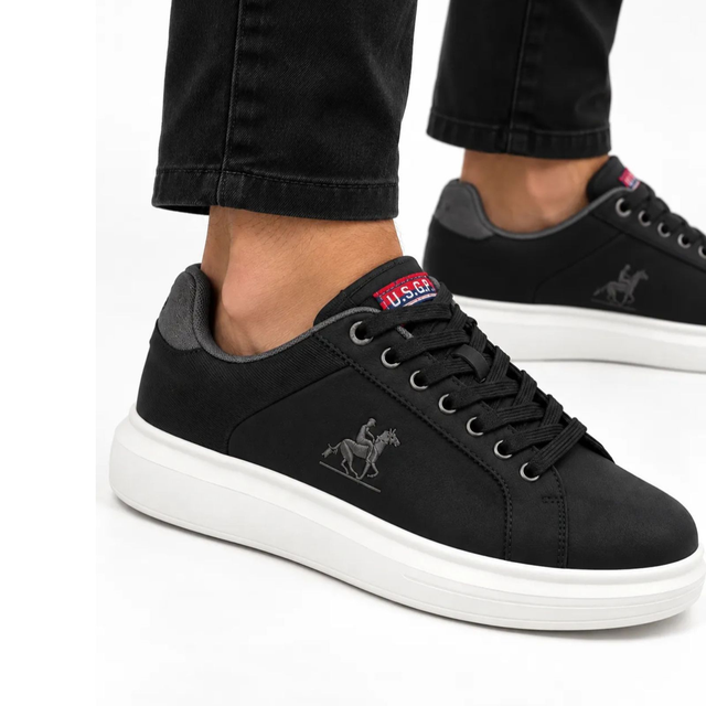 U.S. Grand Polo Sneakers Uomo Black