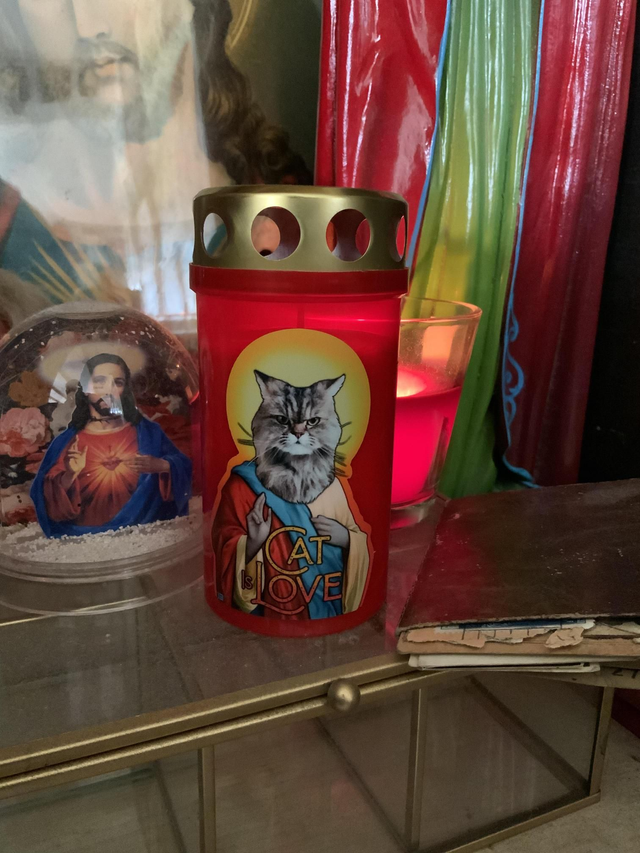 CAT IS LOVE petite bougie