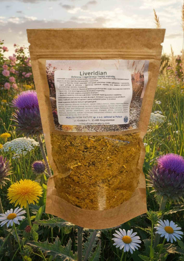 LIVERIDIAN - Ochrona i regeneracja Twojej wątroby.