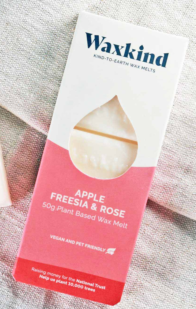 WaxKind Wax Melt - Apple, Freesia &amp; Rose - 50g Vegan &amp; Pet Friendly  
