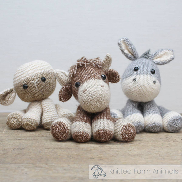 Strickset Nutztiere