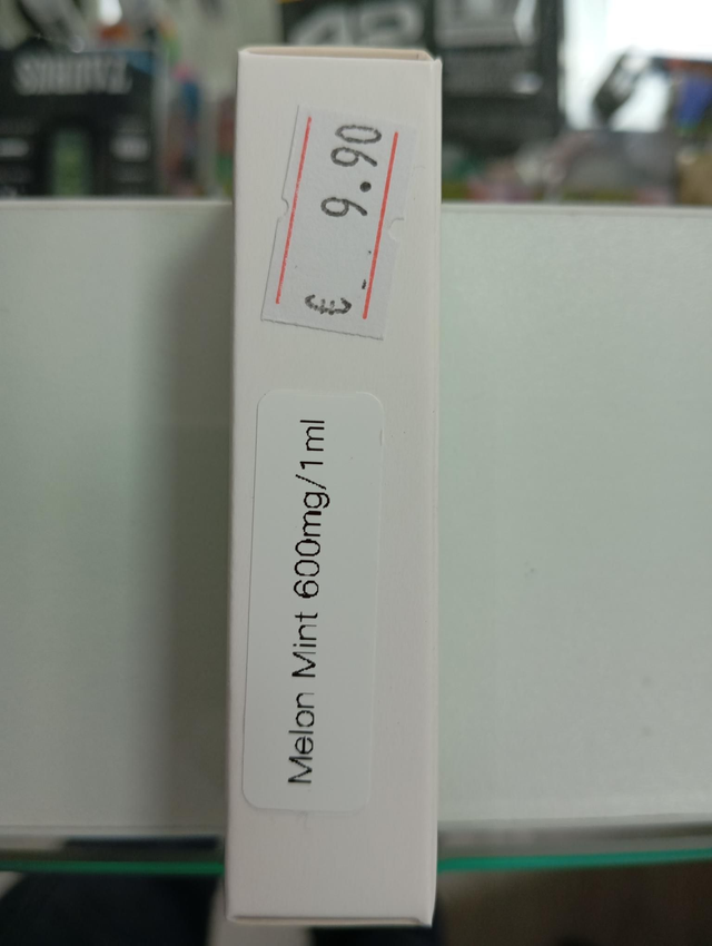 Cartucho Melón Mint rosca 510 600mg/1ml