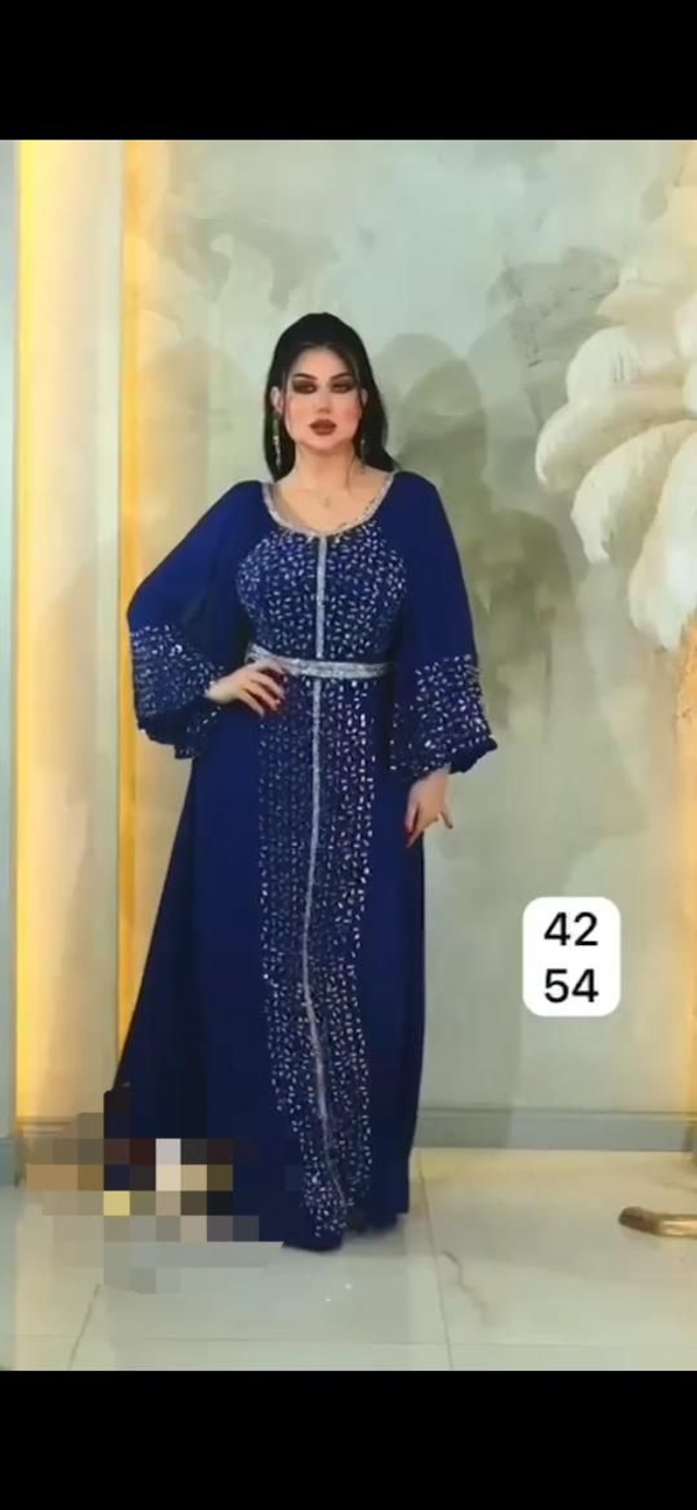 Robe de Soirée Bleu Foncé Collection / Réf : RMSRJ02