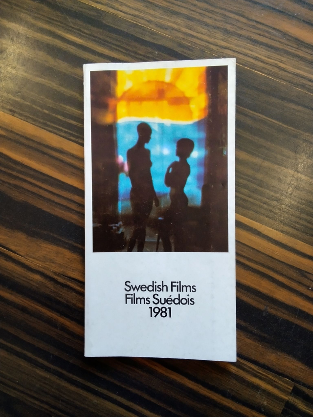 AA.VV. - Swedish Films / Films Suédois 1981 (Swenska Film Institute, 1981)