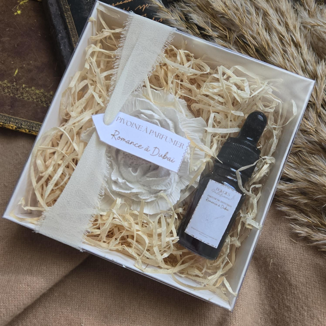 Pivoine à parfumer Romance à Dubaï 