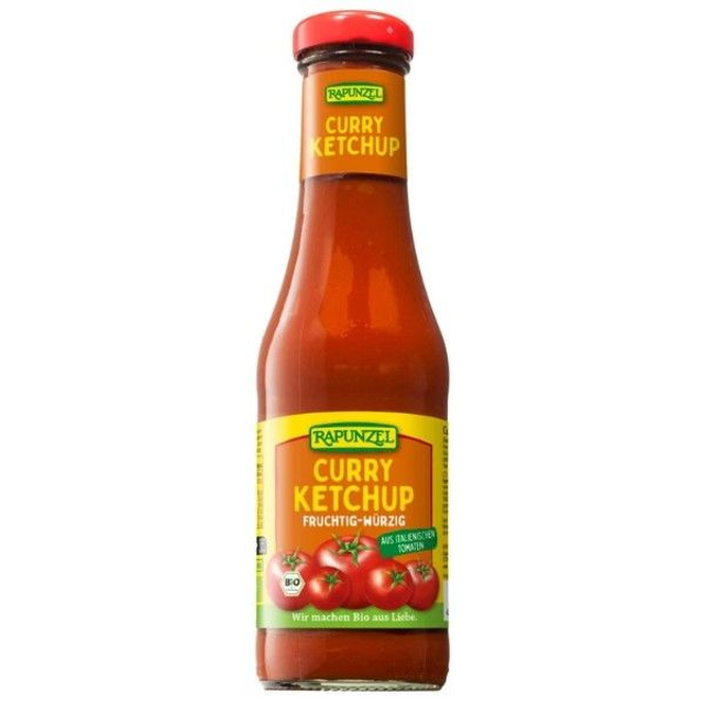 Rapunzel Tomaten Ketchup Curry, 450ml Flasche