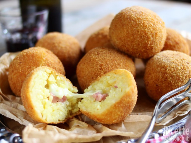 Ham &amp; Cheese Arancina