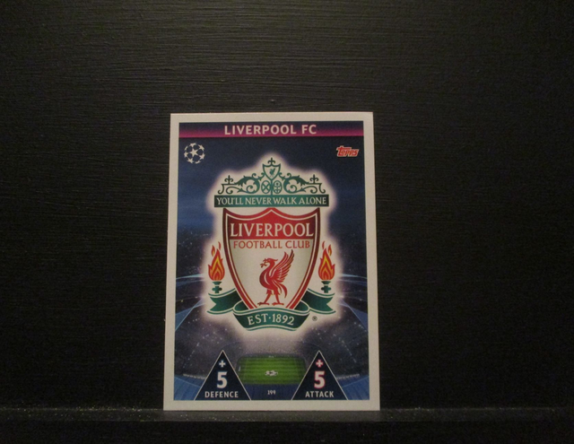 LIVERPOOL FC - UEFA Champions League Match Attax 2018/19 Original Trading Card #199