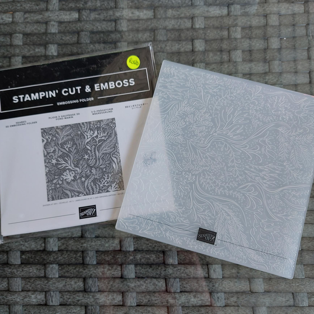 Seabed 3D Embossing Folder