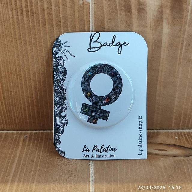 Badge &quot;Girl Power