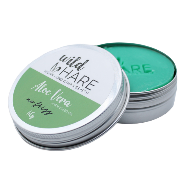 Aloe Vera Wild Hair Solid Shampoo Bar 60g