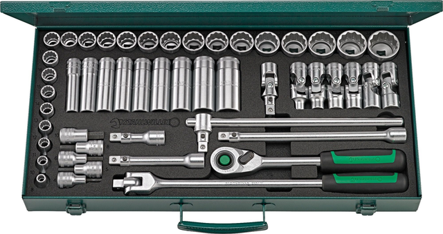 QuickRelease-Steckschlüssel-Garnitur  50/43/7QR  1/2 